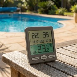 Digital Pool Termometer Tr&aring;dl&oslash;s model Venedig